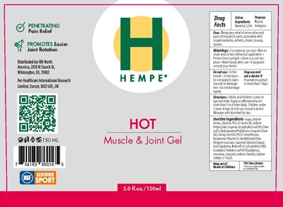 Hempe Hot 150 mL (Hempe Usa Hot 150x108mm 150ml 10 (1))
